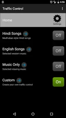 Traffic Control android App screenshot 1